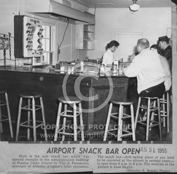  : Airport snackbar 1959