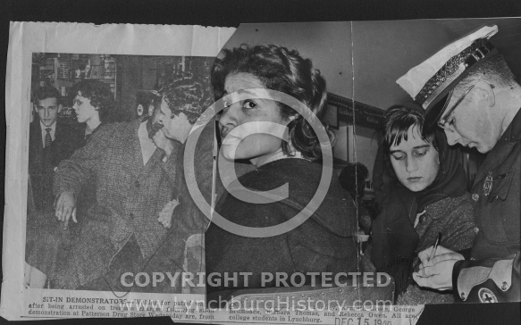  : Demonstrators sit-in