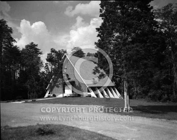  : Forest Hill Church with cloud, June 1966