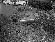  : Car turnover, Riley Davis, June 24, 1967