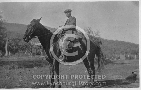 Man Riding a Horse - Posing