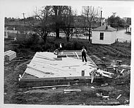 : Russells house being built