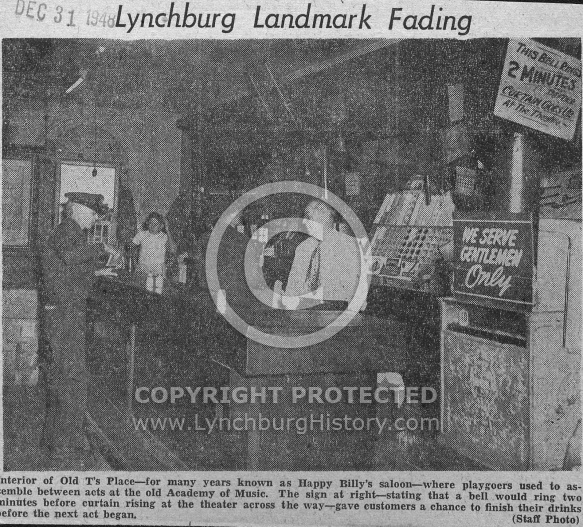  : Happy Billys saloon Main st