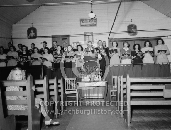  : Sandy Bottom, Christian Church Choir, Sept 1, 1946
