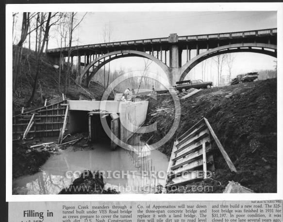VES Road Bridge - 1985