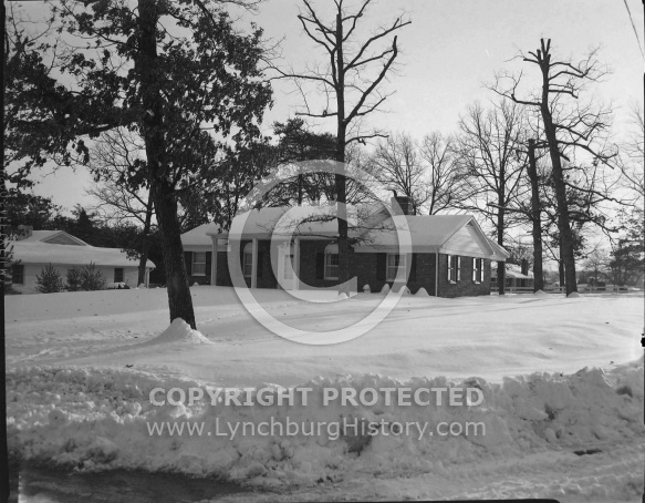  : Francis Swart, Jan 27, 1965, House in snow