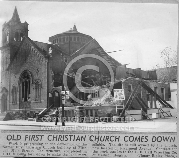 First Christian Church (Disciples of Christ) - Demolition  2
