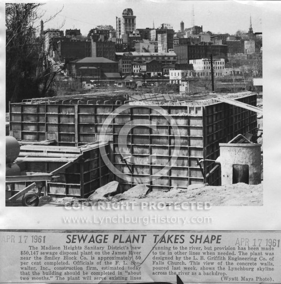  : Downtown lower sewage plant