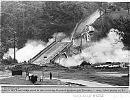 VES rd Road Bridge - Demolition 1985