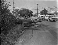  : Car turnover, Riley Davis, June 24, 1967