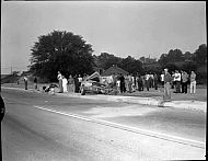  : Car wreck, expressway, Aug 14, 1965