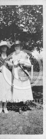 Two Women in Yard