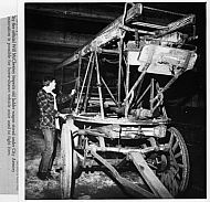 Lynchburg  Fire Station - Old Ladder Wagon