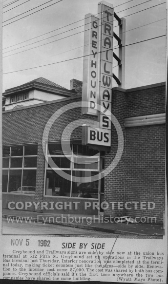  : 5th st Trailways Greyhound sta 