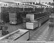 A&P Supermarket Interior - 1962