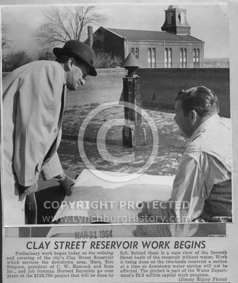  : Clay st reservoir without water