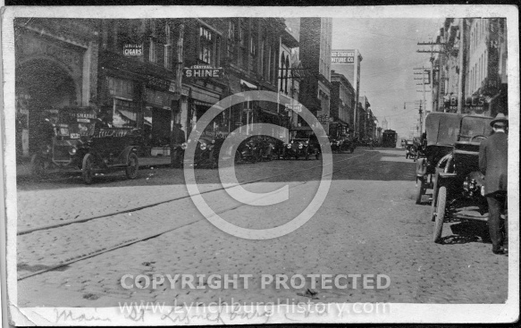 Main Street - Lynchburg Virginia 1915