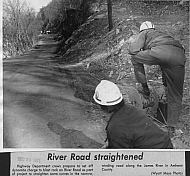  : River road widening