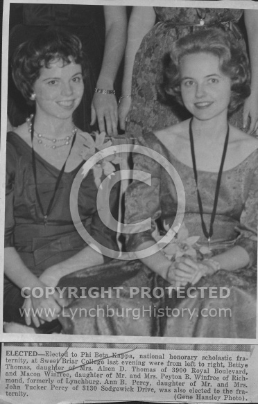  : SBC Bettye Thomas Winfree