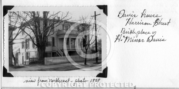 Davis House - Harrison Street