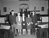  : Youth week group, Baptist Church, March 21, 1965