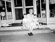  : Mrs. Oscar Bryant - older lady holding two boys