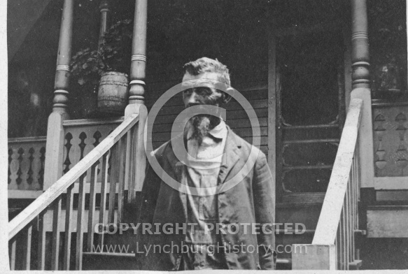 Old Man on Front Porch