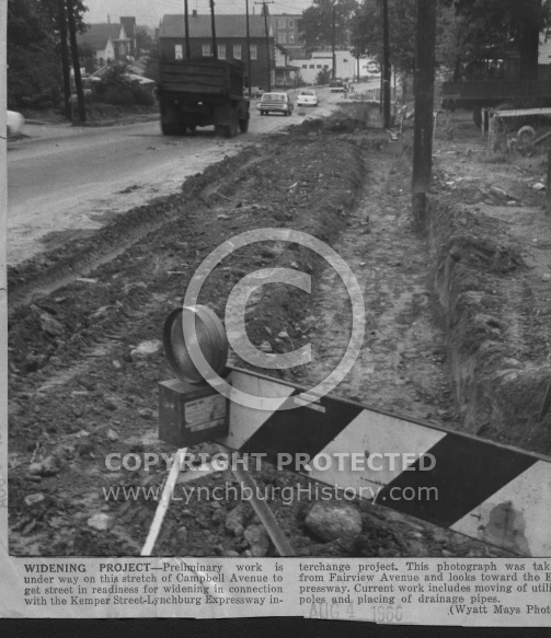  : Campbell ave widening