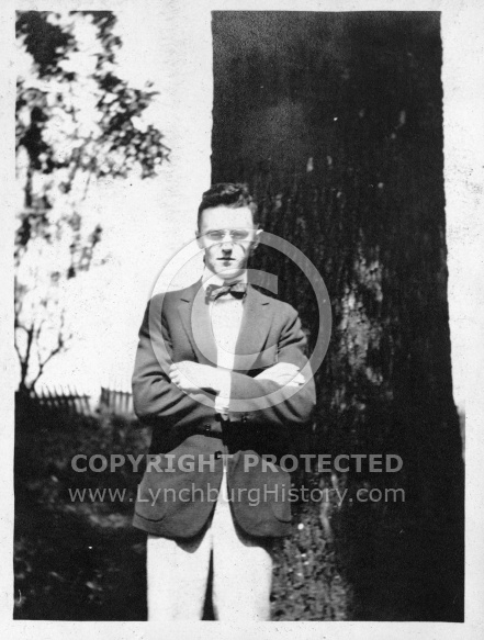 Man in Front of Tree