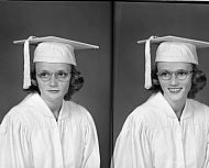  : Mary Brightwell, Cap & Gown, 1951