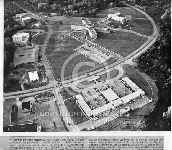 Langhorne Road Shopping Center - 1964