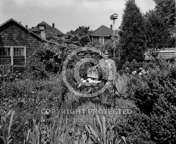  : SPENCER 1313 PIERCE ST, WOMAN IN GARDEN, MAY 24