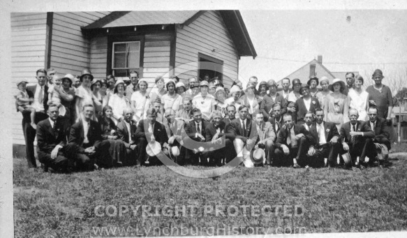  : Rev Tatlock, Old Christian Church Group, (copy 1965)