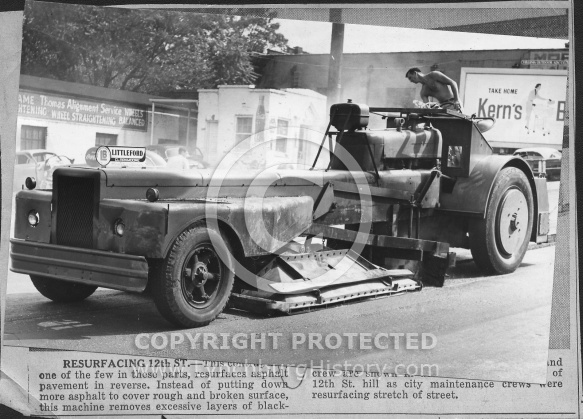  : 12th st resurfacing machine