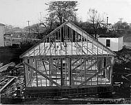  : Russells house being built