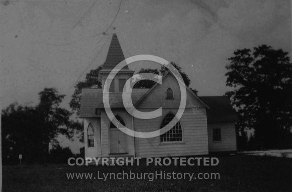  : Calvery Baptist and other church, same st, Concord, VA Nov, 1966