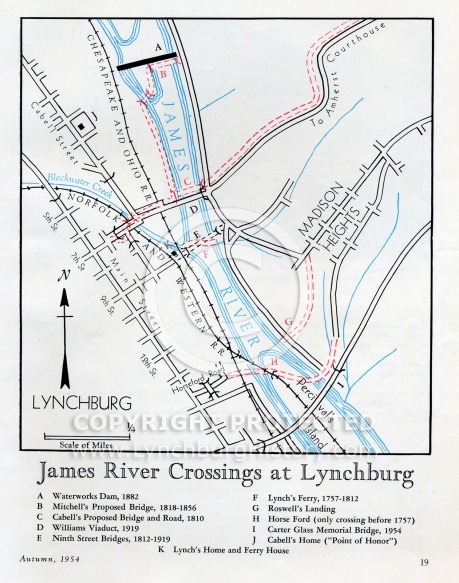 James River Crossings at Lynchburg