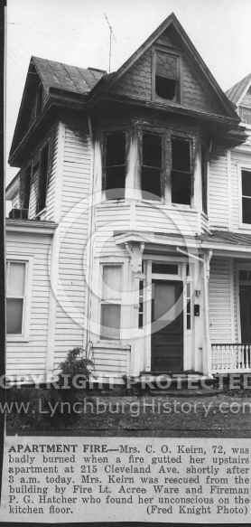  : Fire Cleveland ave 1972
