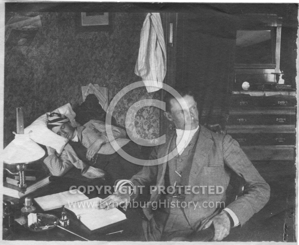 Sleeping man with turban