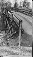 Bridge in Forest Over N&W Tracks - 1973
