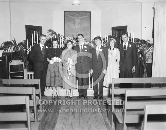 : Campbell Wedding, December 1955