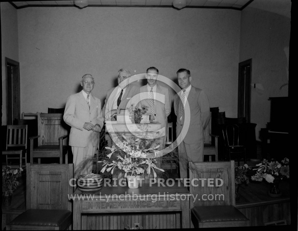  : SANDY BOTTOM CHRISTIAN CHURCH, NEW CHURCH DEDICATION, AUGUST 22
