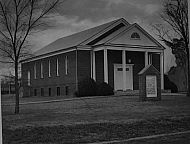  : Calvery Baptist and other church, same st, Concord, VA Nov, 1966