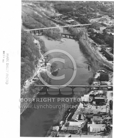 Williams Viaduct Bridge - Aerial 1985