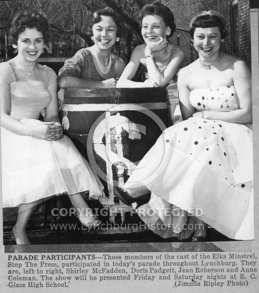  : Elks minstrel ladies