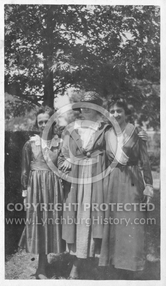 Three Women in Yard