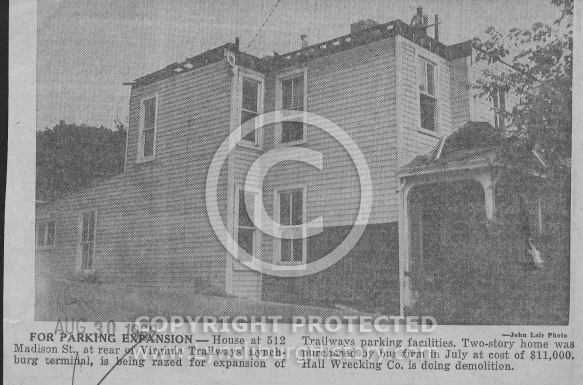  : Madison 512 Razed for trailw