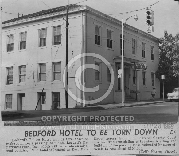  : Bedford Palace hotel demo