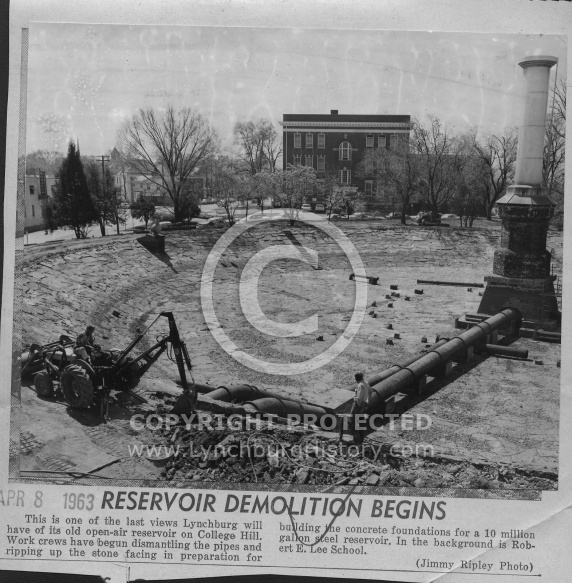  : College hill reservoir demo1963