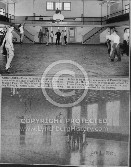  : Contrast black white gyms